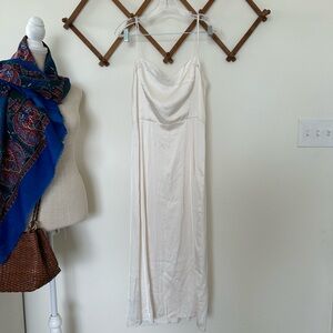 Abercrombie & Fitch | Elegant White Slip Dress